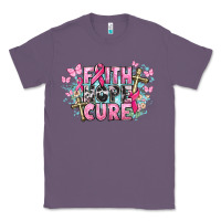 Lavender Faith hope cure Cancer Awareness Classic Tee - HowdyJamesFarm