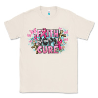 Natural Faith hope cure Cancer Awareness Classic Tee - HowdyJamesFarm