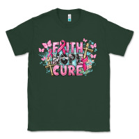 Sports Green Faith hope cure Cancer Awareness Classic Tee - HowdyJamesFarm