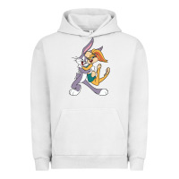 Pigment Lunar Rock bugs bunny and lola bunny Urban Hoodie - DesigneFamous