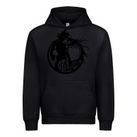 Black goku super saiyan ultra dragon Urban Hoodie - DesigneFamous