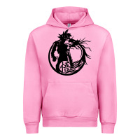 Fuchsia Pink goku super saiyan ultra dragon Urban Hoodie - DesigneFamous