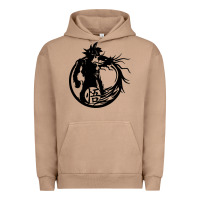 Pigment Burro goku super saiyan ultra dragon Urban Hoodie - DesigneFamous