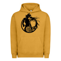 Pigment Peanut Butter goku super saiyan ultra dragon Urban Hoodie - DesigneFamous