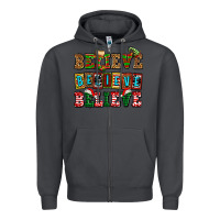 Smoke believe believe believe Zipper Hoodie - AdoDesignShop
