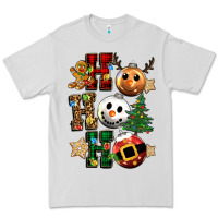Dove Grey ho ho ho christmas Premium Tee - CowGirlArtShop