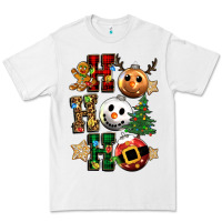 White ho ho ho christmas Premium Tee - CowGirlArtShop