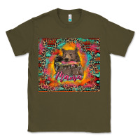 Army Green mama bear leopard and aztec Classic Tee - RanaPortraitStore
