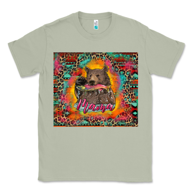 Mama Bear Leopard And Aztec Classic Tee by RanaPortraitStore | Teevron