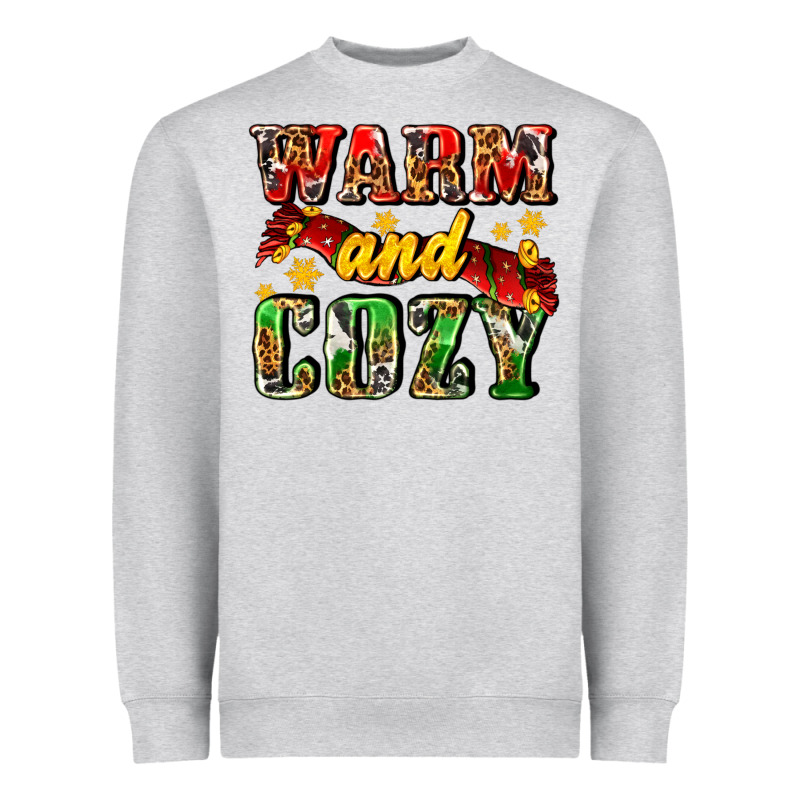 Warm And Cozy With Scarf Heavyweight Sweatshirt by AdoDesignShop | Teevron