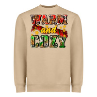 Mushroom warm and cozy with scarf Heavyweight Sweatshirt - AdoDesignShop