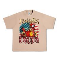 Burro Firefighter mom Urban Heavy Tee - FaDigitalArtStudio