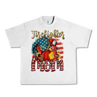 Lunar Rock Firefighter mom Urban Heavy Tee - FaDigitalArtStudio