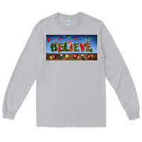 Moon Dust christmas believe license plate Long Sleeve Tee - BundleAndBundleShop