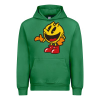 Emerald pacman Urban Hoodie - DesigneFamous