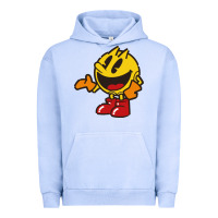Pigment Grape Ice pacman Urban Hoodie - DesigneFamous