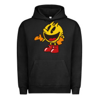 Pigment Black pacman Urban Hoodie - DesigneFamous