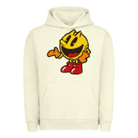 Pigment Pistachio pacman Urban Hoodie - DesigneFamous