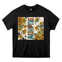 Black auntie with lightning bolt Heavy Core Tee - TumblerDesignByShophia