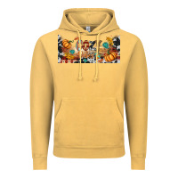 Vintage Mustard cozy vibes libbey glass Vintage Hoodie - BundleAndBundleShop