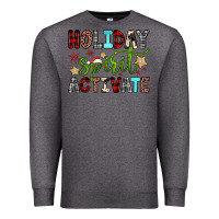 Charcoal Heather holiday spirit activate Premium Sweatshirt - JahusDesignShop