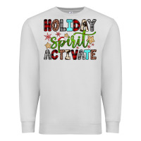 Dove Grey holiday spirit activate Premium Sweatshirt - JahusDesignShop