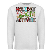 Oatmeal Heather holiday spirit activate Premium Sweatshirt - JahusDesignShop