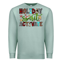 Seafoam holiday spirit activate Premium Sweatshirt - JahusDesignShop