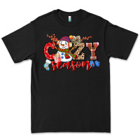 Black cozy season snowman Premium Tee - CowGirlArtShop
