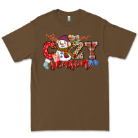Cacao cozy season snowman Premium Tee - CowGirlArtShop