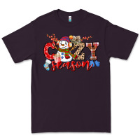 Plum cozy season snowman Premium Tee - CowGirlArtShop