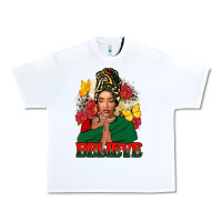 White believe black woman Urban Heavy Tee - FaDigitalArtStudio