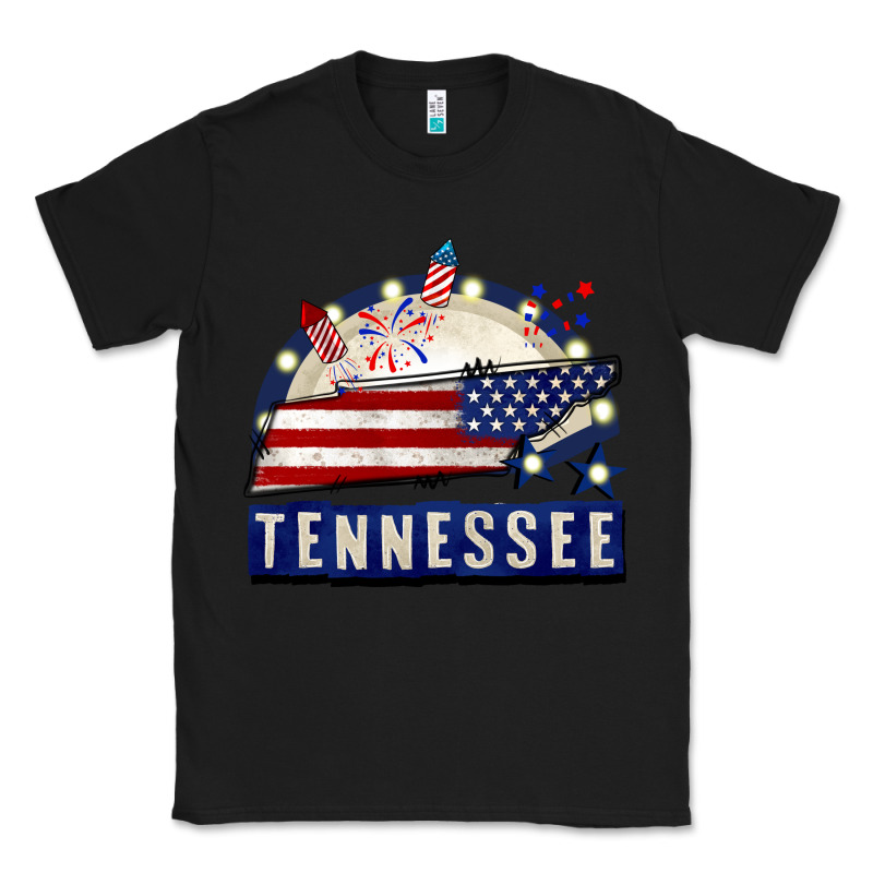 Tennessee 4th Of July Classic Tee by CowGirlArtShop | Teevron