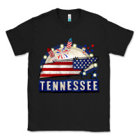 Black tennessee 4th of july Classic Tee - CowGirlArtShop