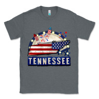 Charcoal Heather tennessee 4th of july Classic Tee - CowGirlArtShop