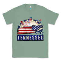 Sage tennessee 4th of july Classic Tee - CowGirlArtShop