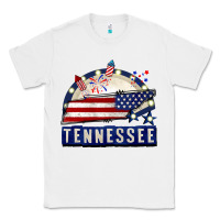 White tennessee 4th of july Classic Tee - CowGirlArtShop