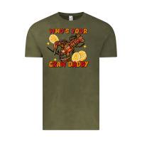 Vintage Olive Crawfish who's your craw daddy Vintage Tee - FaDigitalArtStudio