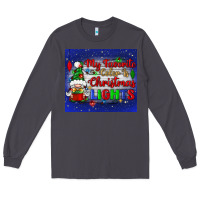 Smoke my favorite color is Christmas lights Long Sleeve Tee - BundleAndBundleShop
