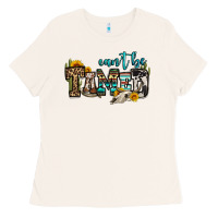 Bone can't be tamed bull skull Ladies Tee - OliviaCreatesArt