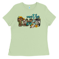 Matcha can't be tamed bull skull Ladies Tee - OliviaCreatesArt