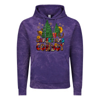 Cloud Purple christmas cowboy Vintage Hoodie - FaDigitalArtStudio