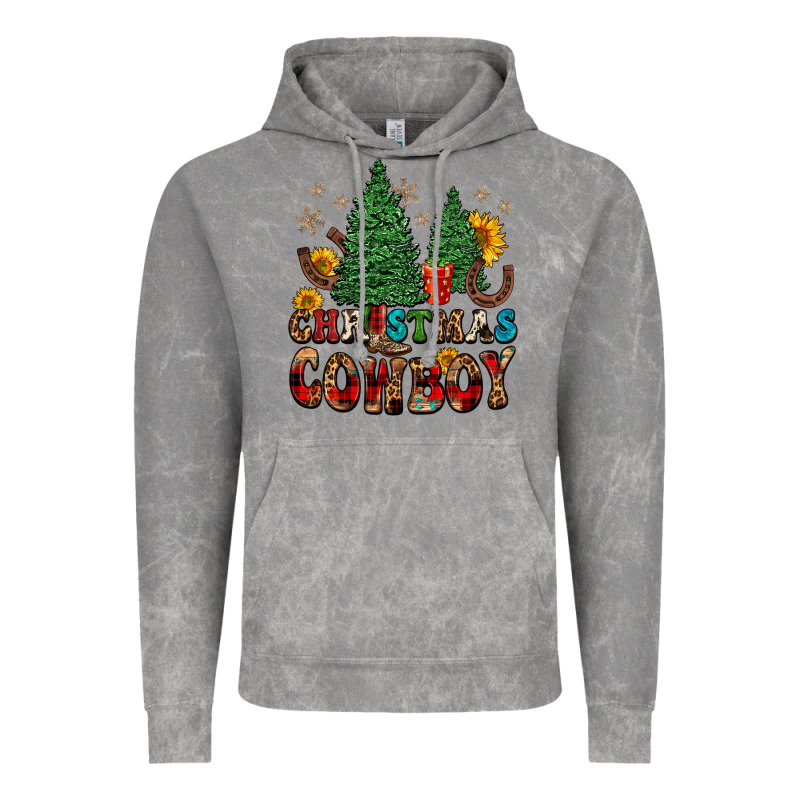 Christmas Cowboy Vintage Hoodie by FaDigitalArtStudio | Teevron