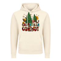 Vintage Artic christmas cowboy Vintage Hoodie - FaDigitalArtStudio