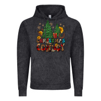 Vintage Black christmas cowboy Vintage Hoodie - FaDigitalArtStudio