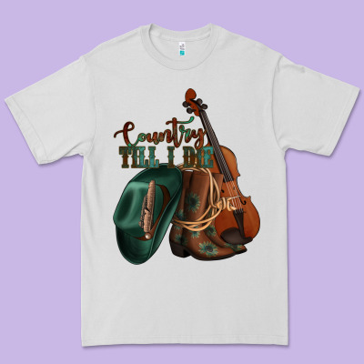 Country Till I Die Premium Tee Designed By Jasminsmagicworld