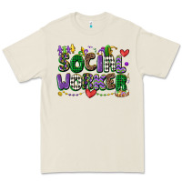 Bone social worker mardi gras cowgirl Premium Tee - CowGirlArtShop