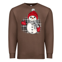 Chestnut grey christmas snowman Premium Sweatshirt - JahusDesignShop