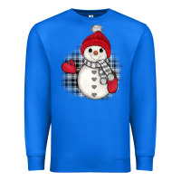 True Royal grey christmas snowman Premium Sweatshirt - JahusDesignShop