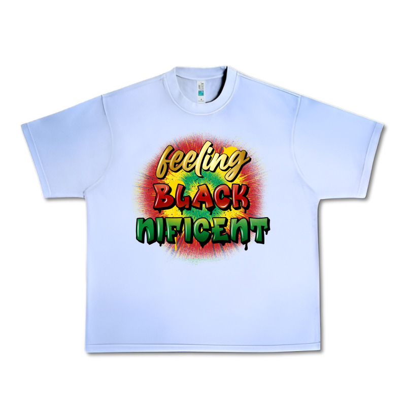 Feeling Blacknificent Urban Heavy Tee by FaDigitalArtStudio | Teevron